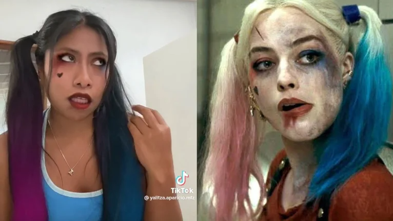 ¿Racismo, hegemonía o no sabe actuar?: las críticas que recibió Yalitza Aparicio por transformarse en Harley Quinn