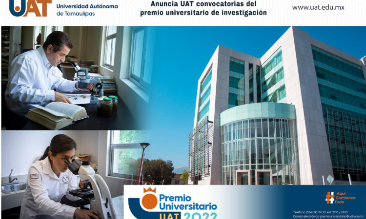 Anuncia UAT convocatorias del premio universitario de investigación
