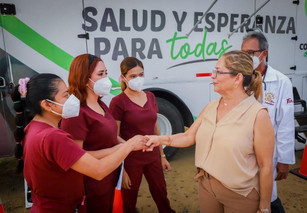 Invita Rossy Luque de Martínez a mujeres Altamirenses a sumarse a actividades de salud por motivo del “Mes rosa”