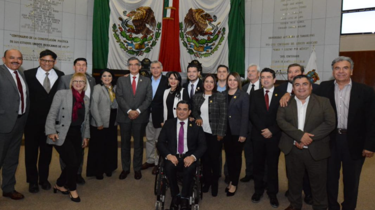 Presenta Adán Augusto minuta de reforma sobre mandos de seguridad a diputados de Tamaulipas