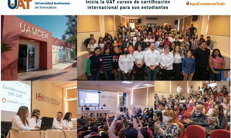 Capacita UAT a estudiantes para la certificación internacional en competencias tecnológicas