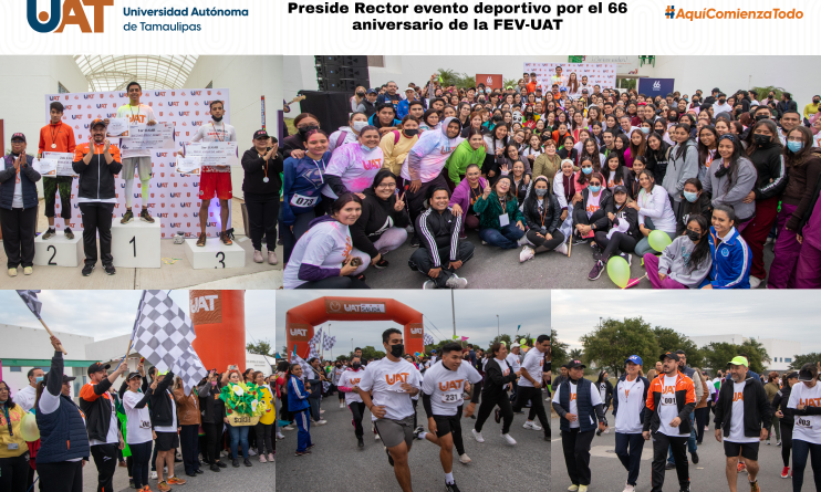 Preside rector convivencia deportiva en la Facultad de Enfermería Victoria
