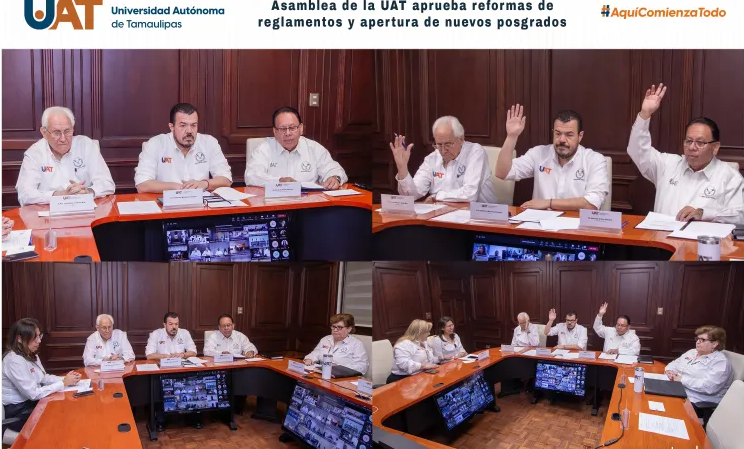 Asamblea de la UAT aprueba nuevos posgrados y reformas en reglamentos