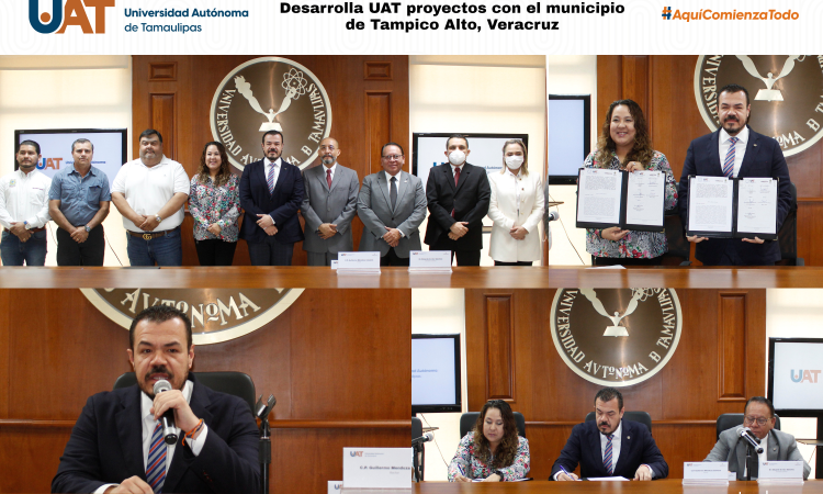 Desarrolla UAT proyectos con el Municipio de Tampico Alto, Veracruz