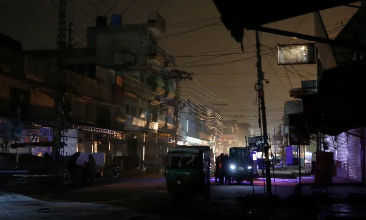Apagón masivo en Pakistán