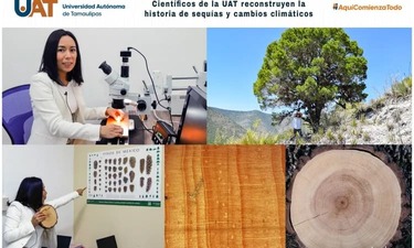 Científicos de la UAT reconstruyen la historia de sequías y cambios climáticos