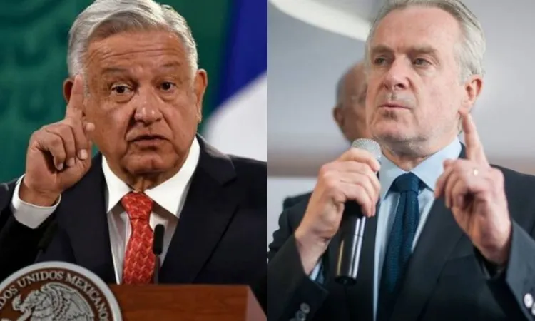 Escolta en la Cámara de Diputados, AMLO arremete contra Santiago Creel