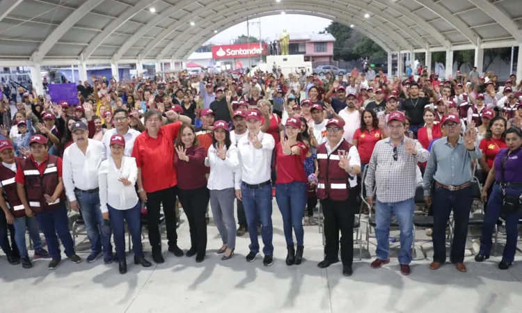 “JR” pide a los marsoteños empujar la 4T