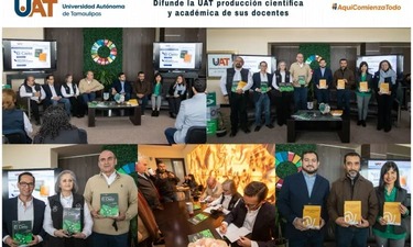 Difunde UAT la producción científica y académica de sus docentes
