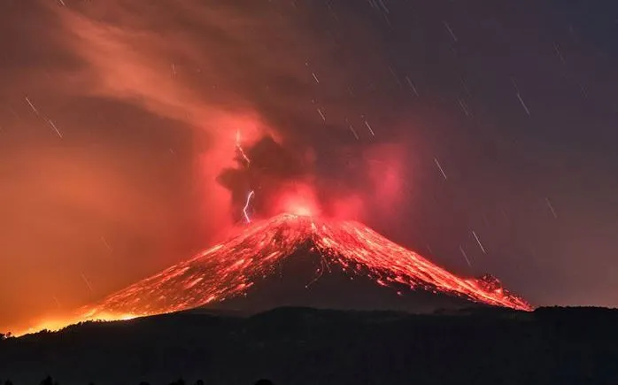 Explosión en el Popocatépetl: Video así se vio