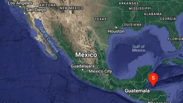 Se registra sismo de 5.5 con epicentro en Chetumal, Quintana Roo