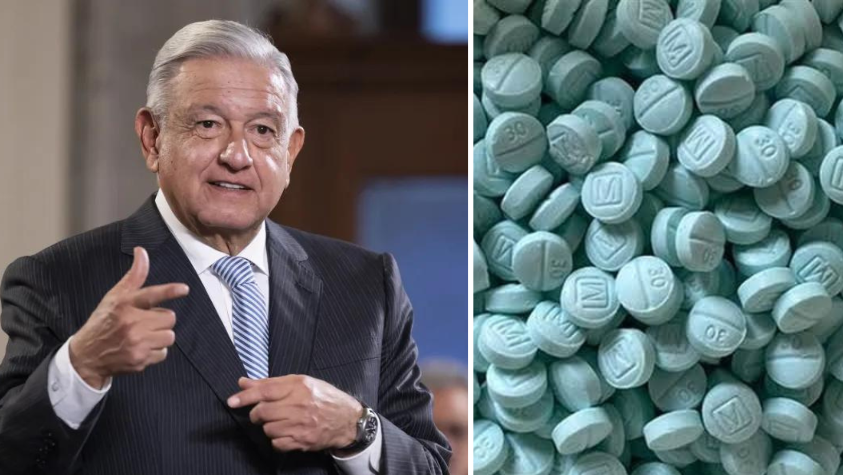 Obrador lanza criticas contra medios de comunicación de Estados Unidos por fentanilo