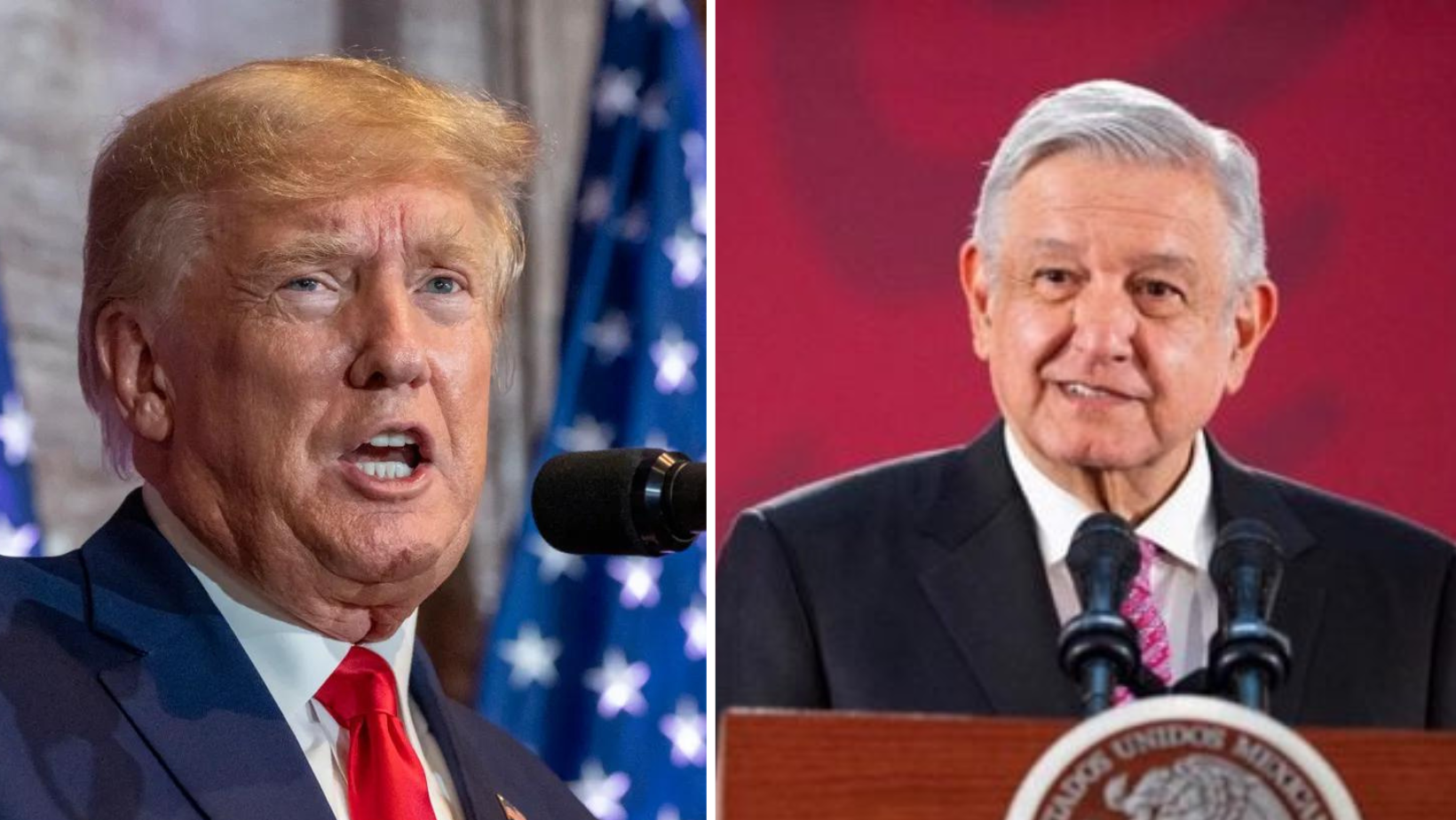 AMLO considera la posible detención de Trump como una injusticia