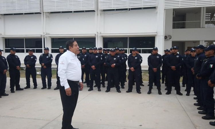 Recibe USJT tercer bloque de 90 elementos de la Guardia Estatal para capacitarlos