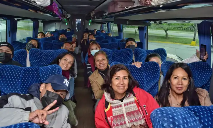 Salen a CDMX aspirantes a guardias de seguridad del sur de Tamaulipas; hay más mujeres