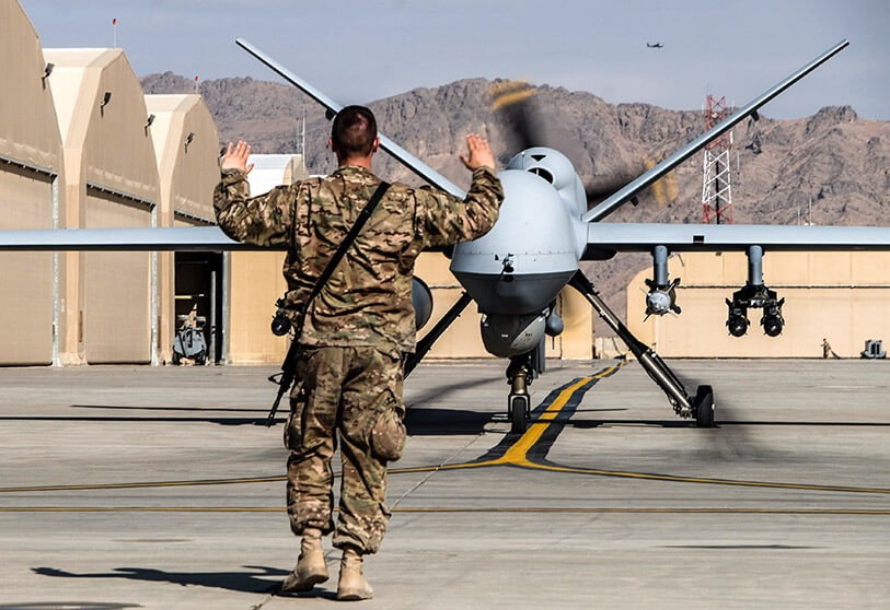 Estados Unidos descarta que el percance con dron y avión de caza ruso sea «accidente»
