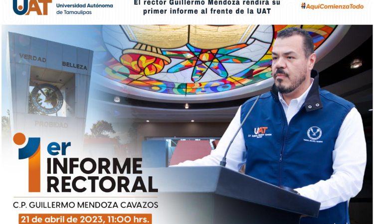 Rendirá Guillermo Mendoza su primer informe al frente de la UAT