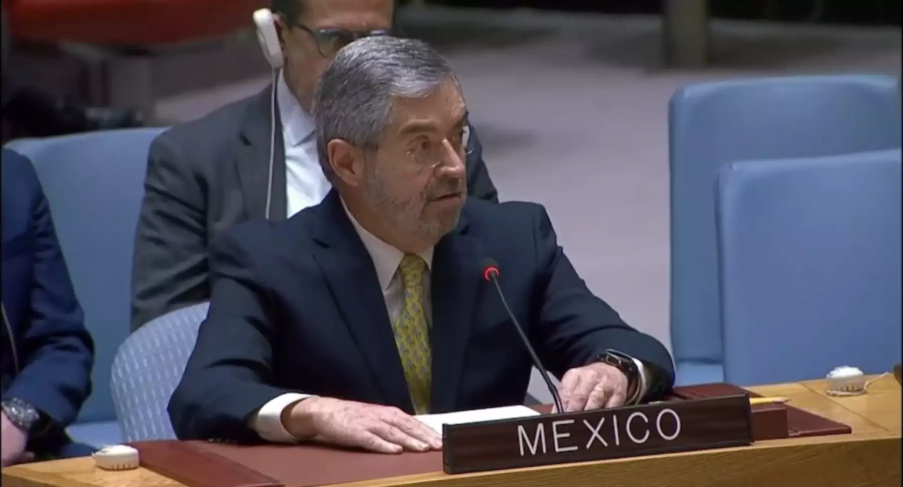 México solicita a ONU fortalecer marcos sobre tráfico y desvío de armas