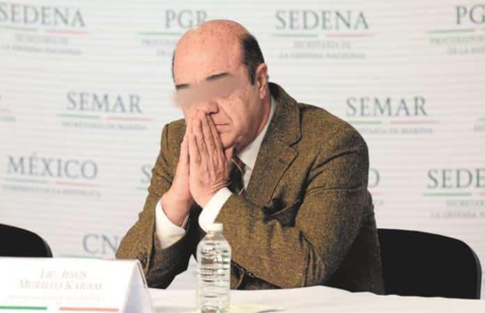 La FGR imputó nuevos cargos contra el exprocurador Jesús Murillo Karam