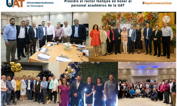 Presidió el rector festejos en honor al personal académico de la UAT