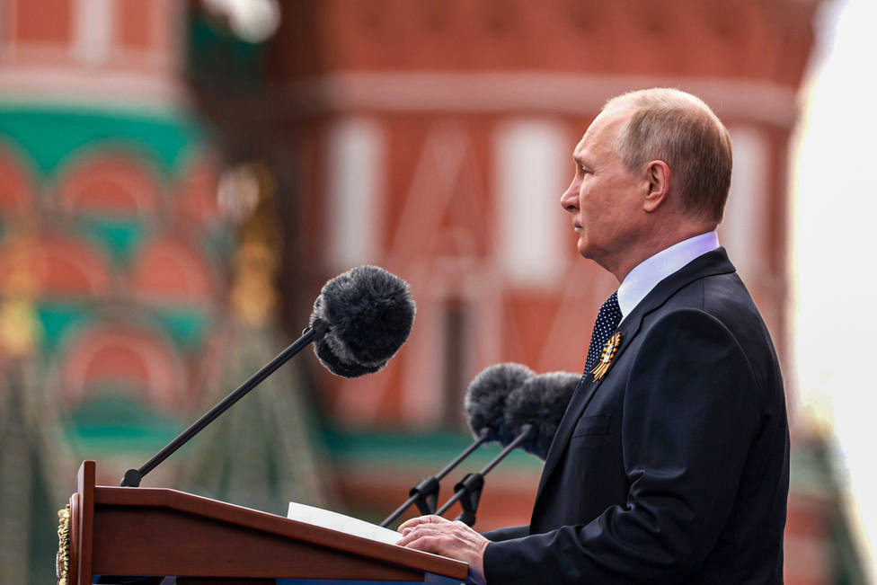 Putin declaro que hoy contra su país se ha desencadenado una «autentica guerra»