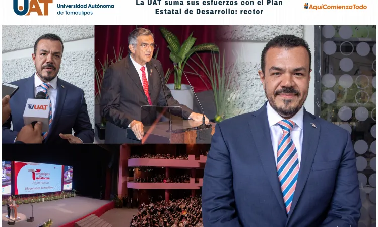 La UAT suma sus esfuerzos con el Plan Estatal de Desarrollo: rector