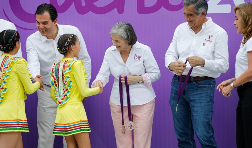 Realizan Gobierno del Estado y DIF Tamaulipas Concurso Estatal de Rondas y Salto de Cuerda