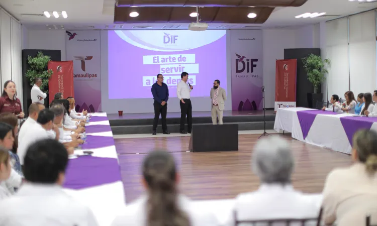 Refrenda Sistema DIF Tamaulipas prioridad en profesionalización de su personal