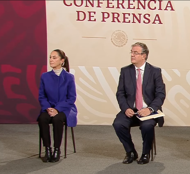 Marcelo Ebrard asegura que solo estarán él y Claudia Sheinbaum en encuesta final como candidatos a la presidencia