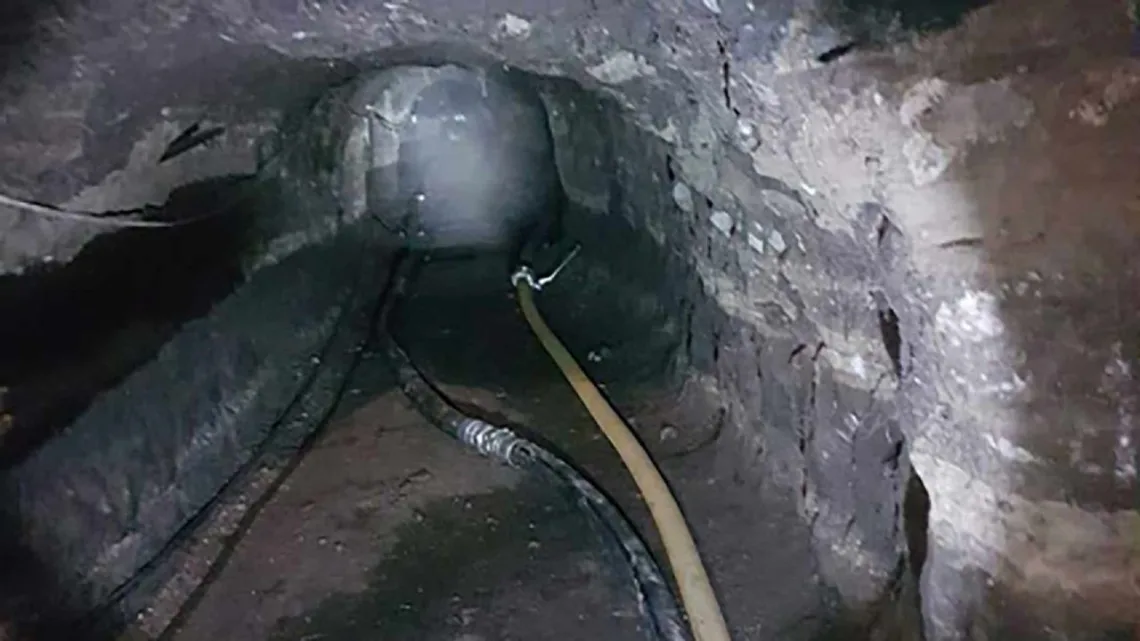 Descubren un tercer túnel para robar combustible a Pemex en Hidalgo
