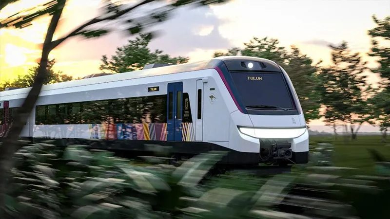 Revelan primer convoy del Tren Maya: «Jaguar rodante»