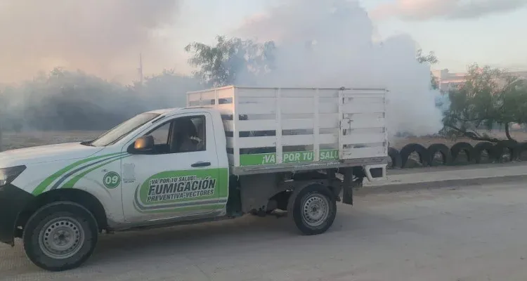 Impulsa Gobierno de Matamoros fumigación y descacharrización para prevenir enfermedades