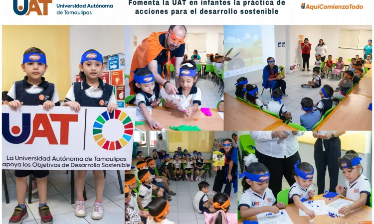 Fomenta la UAT en infantes la práctica de acciones para el desarrollo sostenible