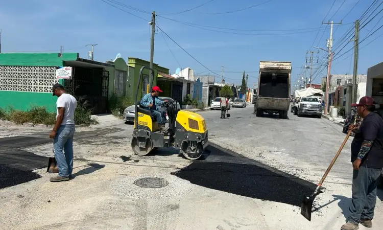 Con programa intensivo de bacheo, Carlos Peña transforma Reynosa