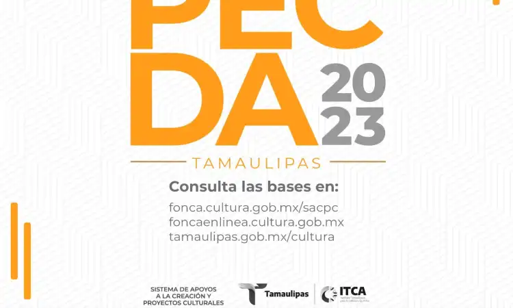 Convocatoria PECDA: Estímulos Artísticos en Tamaulipas