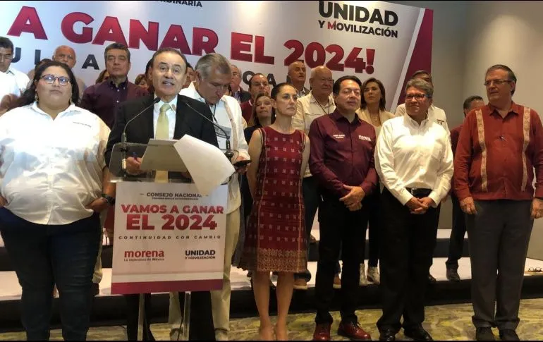 «Corcholatas» acuerdan 5 encuestas para definir candidato de Morena
