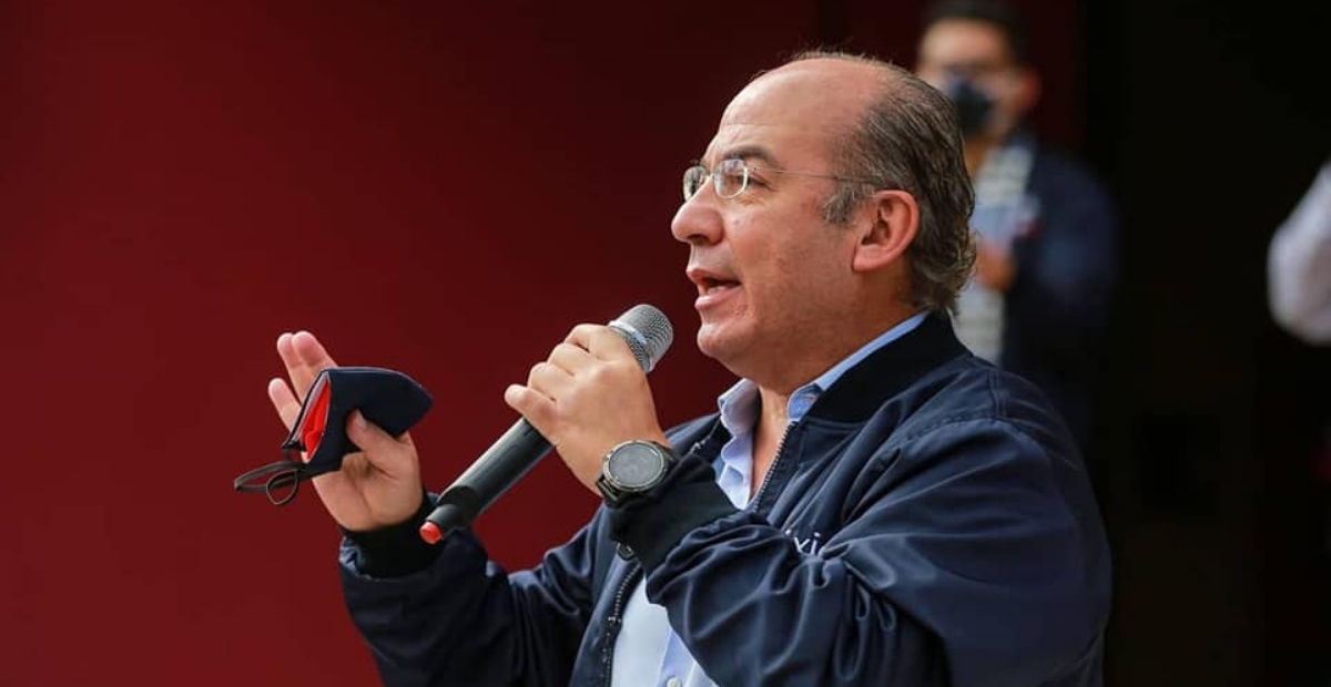 Felipe Calderón hace un llamado a la oposición tras derrota en Edomex