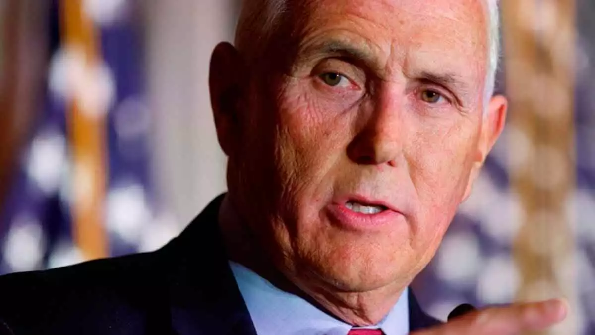 Mike Pence presenta su candidatura para elecciones de 2024 en EU