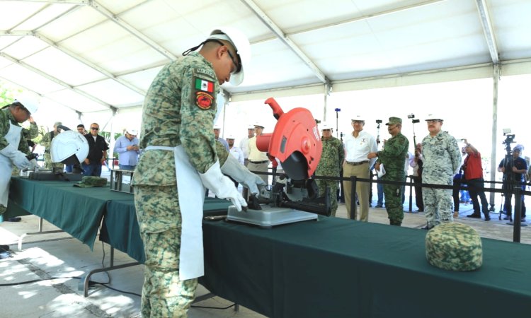 Las armas deben servir para proteger a la población: Américo Villarreal