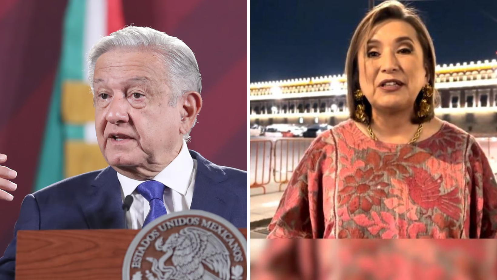 Xóchitl Gálvez denuncia a AMLO ante el INE por violencia política de género