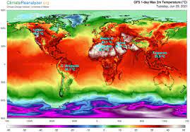 Junio el mes que registro las temperaturas mas altas en todo el mundo