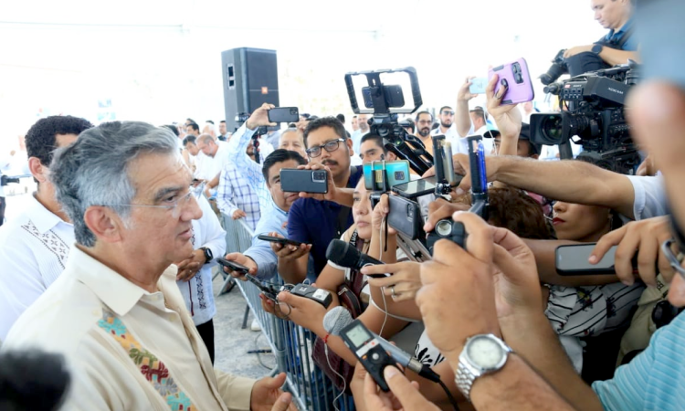 Reitera Gobernador su compromiso para garantizar la seguridad de las y los tamaulipecos