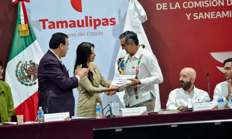 “El agua de Tamaulipas está en buenas manos”, le dicen legisladores federales al gobernador Américo Villarreal