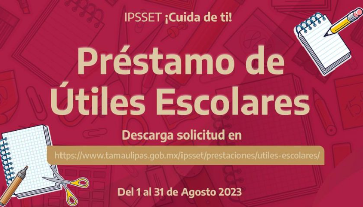 IPSSET apoya con créditos para útiles escolares