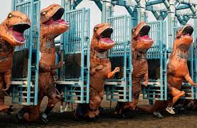 Competencia mundial de carreras de Tiranosaurio Rex en Seattle