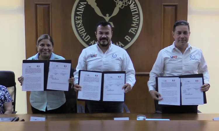 La UAT y el Comité Olímpico Mexicano hacen alianza en favor de niños y jóvenes vulnerables