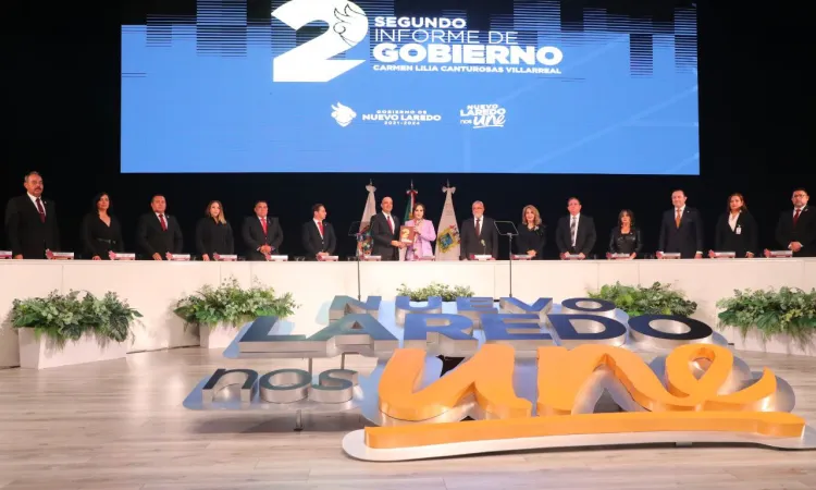 CONSOLIDA CARMEN LILIA CANTUROSAS TRANSFORMACIÓN DE NUEVO LAREDO EN DOS AÑOS DE GOBIERNO