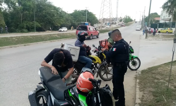 Exhorta SSPT a motociclistas a dar certeza jurídica a las unidades