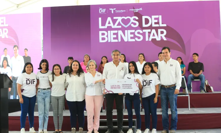 Tamaulipas se transforma y somos testigos: beneficiarios del programa Lazos de Bienestar