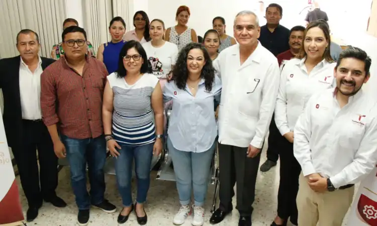 Capacita Secretaría del Trabajo a personal del Instituto Registral y Catastral de Ciudad Mante
